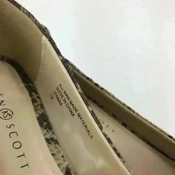 Karen Scott Heels Size 7 Jennaa Snake Print Wedges - Picture 8 of 8